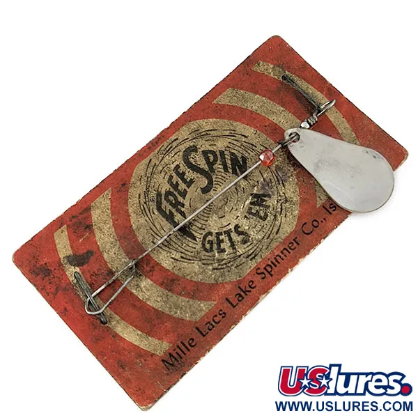 Mille Lacs Lake Spinner, 1g, nickel, spinnare #20622