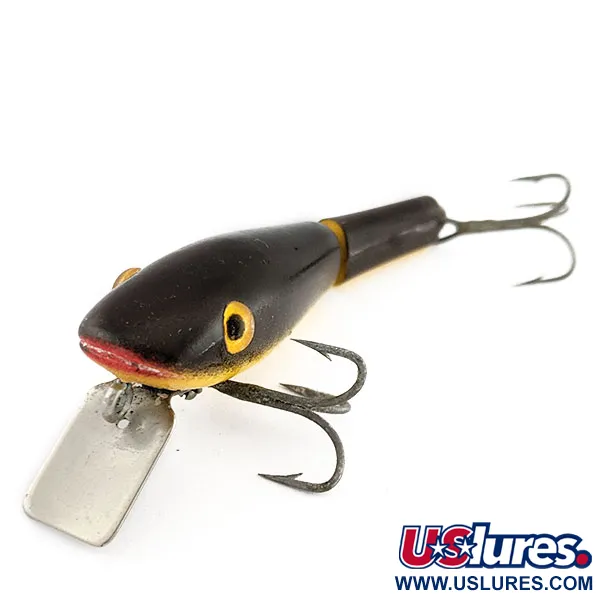 L&S Bait Mirrolure Baby Cat Sinker, 14g, Svart/Gul, Sjunkande ledat bete #20627