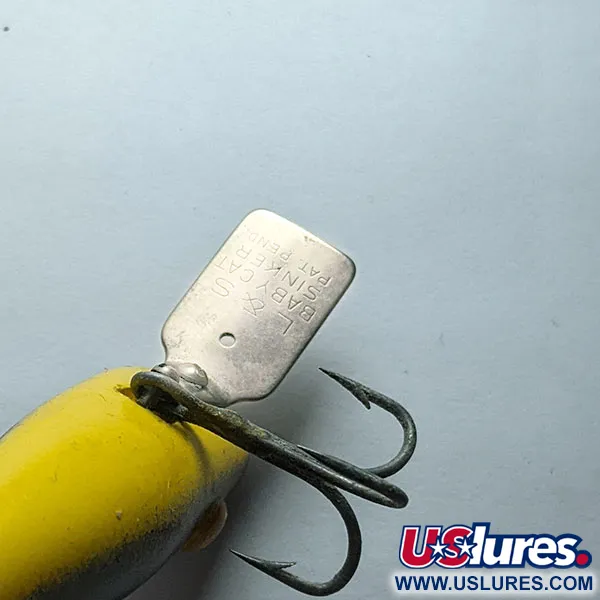 L&S Bait Mirrolure Baby Cat Sinker, 14g, Svart/Gul, Sjunkande ledat bete #20627