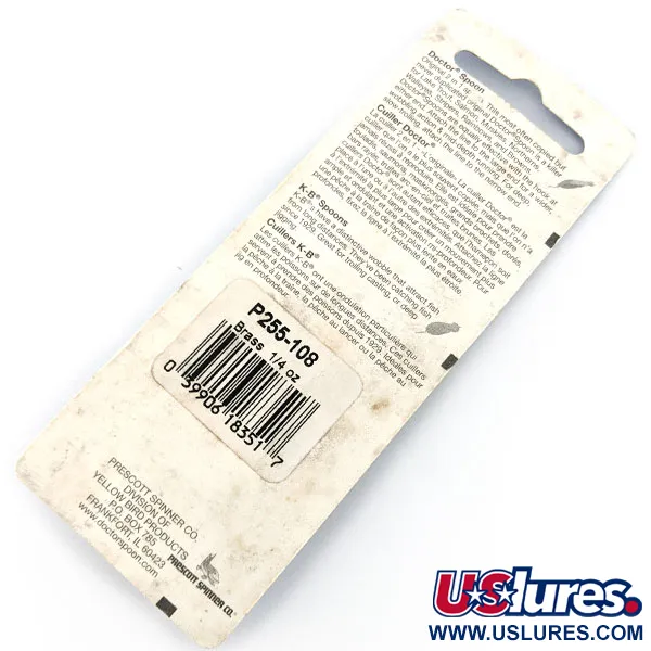 Prescott Spinner Little Doctor 255, 7g Guld, Skeddrag #20687