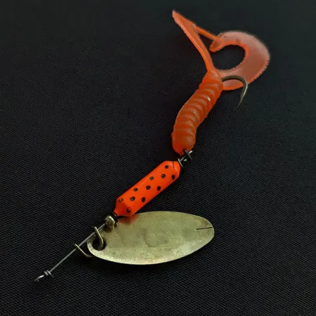 Yakima Bait Worden’s Original Rooster Tail, 3,6g Mässing/Röd, Spinnare #20736