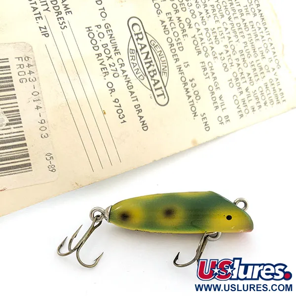 Luhr Jensen Bass Oreno Classic Woods, Frog, 7g, Ytbete #20748