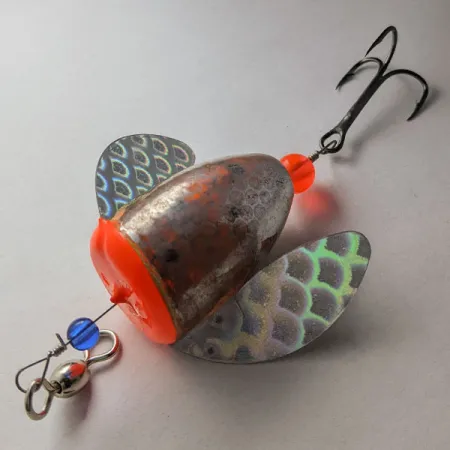 Yakima Bait Spin-N-Glo, 8g, Nickel Plate (NP-MY), Flytande lockbete #20756