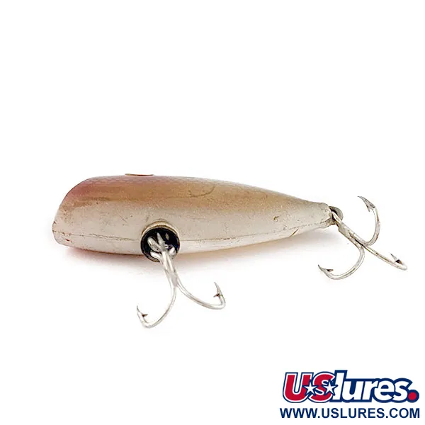 Whopper Stopper Bayou Boogie, 10g, Yellow Back Silver Plate, Sjunkande wobbler #20870