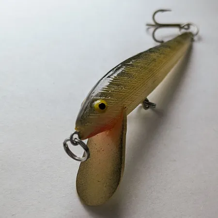Bill Norman Shiner Minnow, 3g, Grå/Benvit, Wobbler #20926