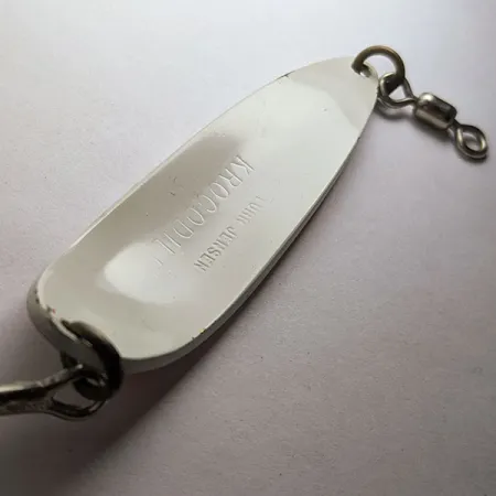 Luhr Jensen Krocodile #5, 28g vit/orange UV, skeddrag #21107