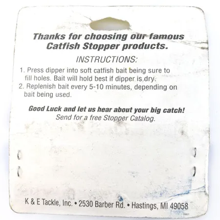 Catfish Team Stopper Bait Dipper, Gul, Mjukbete #21202