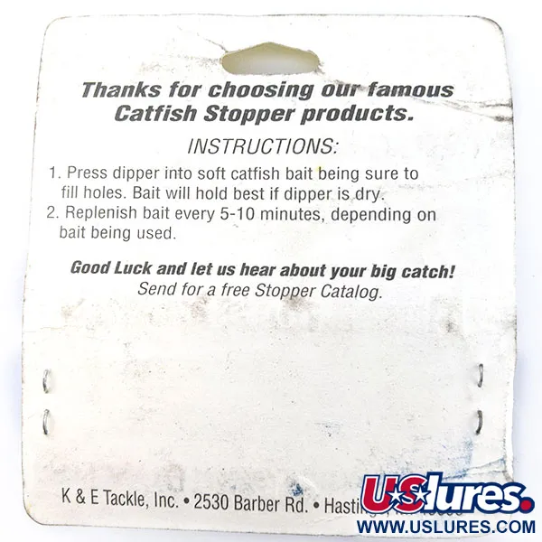 Catfish Team Stopper Bait Dipper, Gul, Mjukbete #21202