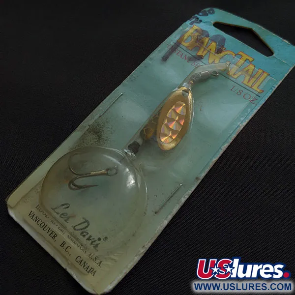 Luhr Jensen Les Davis Bang Tail, Guld 5g, Spinnare #21203