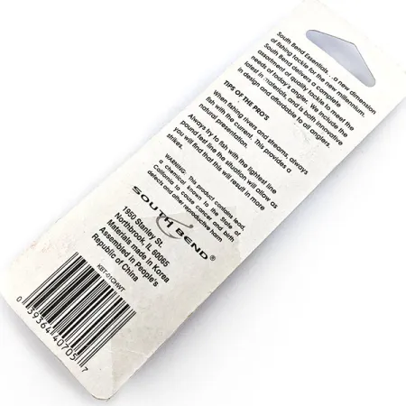 South Bend Kast-A-Way, 28g krom, skeddrag #21215