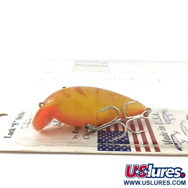 Luck E Strike Rogers Big Jim, 7g Orange/Gul, Flytande Wobbler #21279