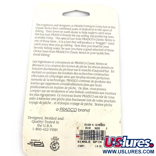 Bomber The Classics Bushwhacker, 4g nickel/gul, spinnerbait #21283