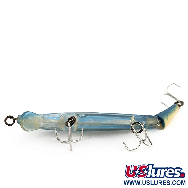 Bill Norman Deep 2J, 9g, Clear/blue, Ledad flytande wobbler #21402