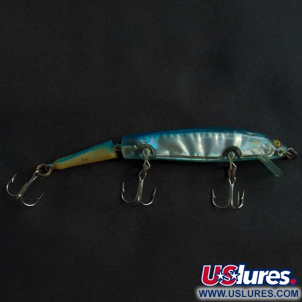 Bill Norman Deep 2J, 9g, Clear/blue, Ledad flytande wobbler #21402