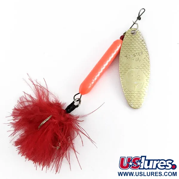 Worden’s Original Rooster Tail, 14g Guld/Hot Pink, Spinnare #21427