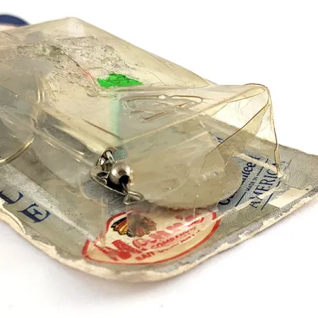 Mann's Little George, 14g Nickel/Blå, Tail spinner #21555