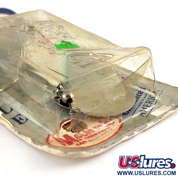 Mann's Little George, 14g Nickel/Blå, Tail spinner #21555