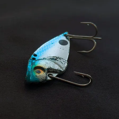 Cotton Cordell Gay Blade, 12g Nickel/Blå, Vibrationsbete #21596