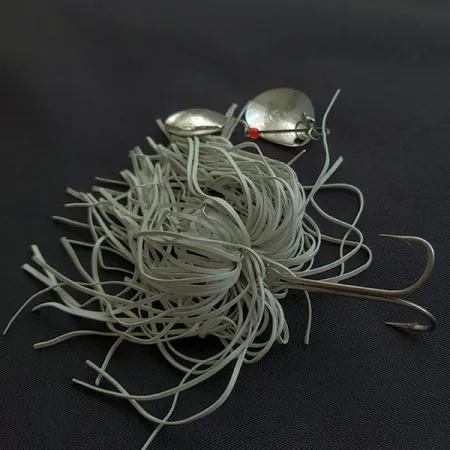 H&H Double Spinner, 12g Nickel, Spinnerbait #21602