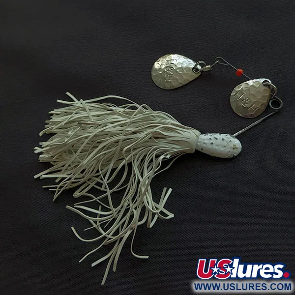 H&H Double Spinner, 12g Nickel, Spinnerbait #21602