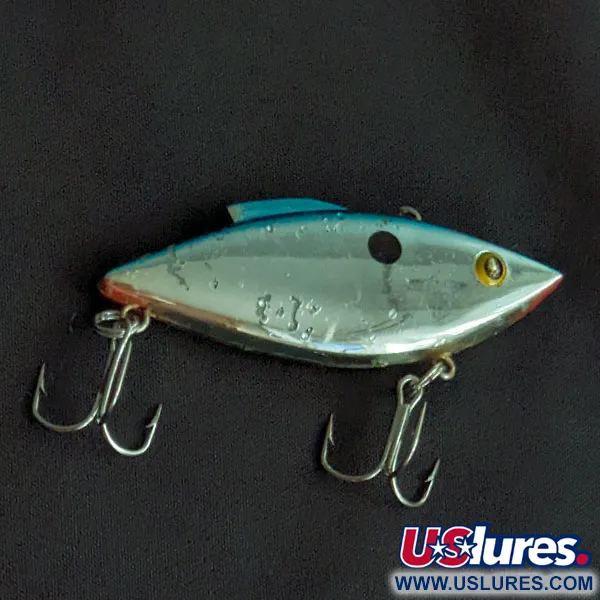 Bill Lewis Rat-L-Trap, Silver Chrome Blue, 12g, Lipless Wobbler #21658