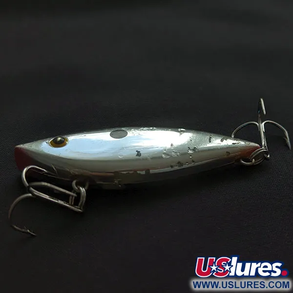 Bill Lewis Rat-L-Trap, Silver Chrome Blue, 12g, Lipless Wobbler #21658
