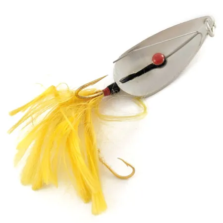 Hofmann's Lures KING, 11g, nickel/gul, vasskyddat skeddrag #21666