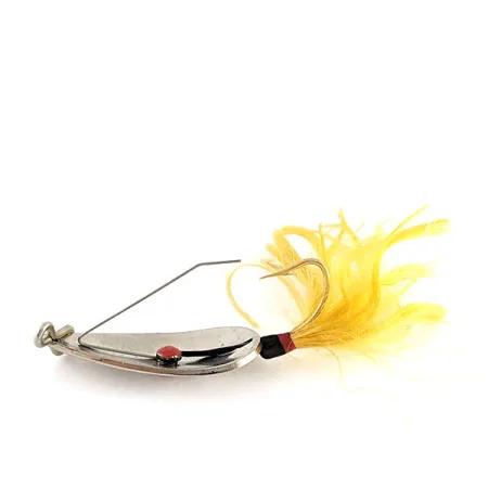 Hofmann's Lures KING, 11g, nickel/gul, vasskyddat skeddrag #21666