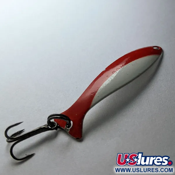 Worth Fly Rod Demon, 1.5g, Nickel/Röd/Vit, Skeddrag #21692