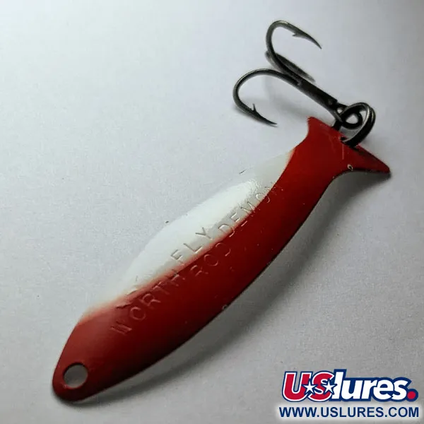 Worth Fly Rod Demon, 2,5g nickel/röd/vit, skeddrag #21693