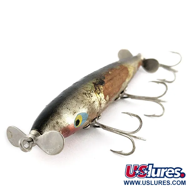 Smithwick Wood Devils Horse, Silver/Röd, 14g, Ytgående bete #21711