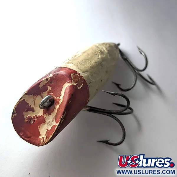 South Bend Bass Oreno, 17g röd/vit, träwobbler #21720