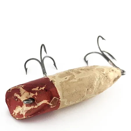 South Bend Bass Oreno, 17g röd/vit, träwobbler #21720