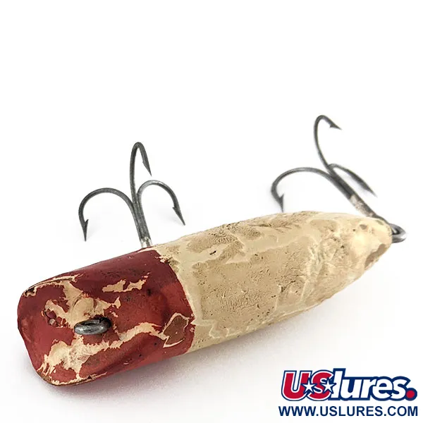 South Bend Bass Oreno, 17g röd/vit, träwobbler #21720