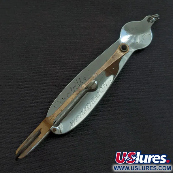 Frabill's Slim Demon, Nickel, 14g, Vasskyddat skeddrag #21837