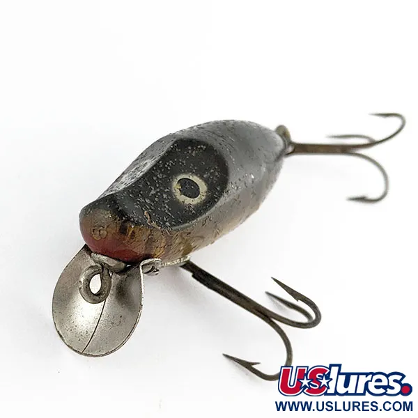 Paw Paw Master Wiggler, 10g, mörk oliv, vintage fiskedrag #21884