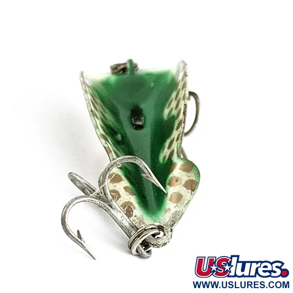 Buck Perry Spoonplug, 7g, Grön/Vit, Skeddrag #21927