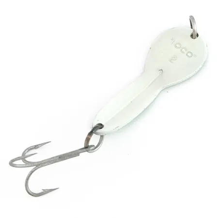 Glen Evans Loco 2, 10g, vit/grön Glow, Skeddrag #22000