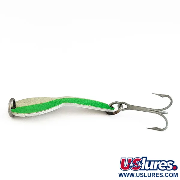 Glen Evans Loco 2, 10g, vit/grön Glow, Skeddrag #22000