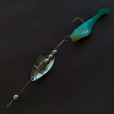 Worth June bug, 5g nickel/blå, spinnare #22027