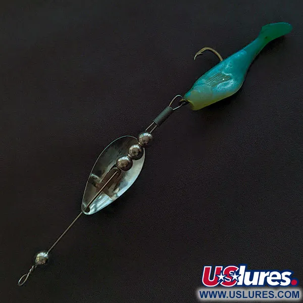 Worth June bug, 5g nickel/blå, spinnare #22027