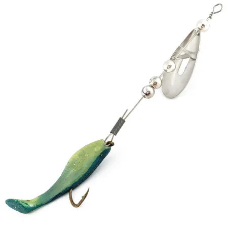 Worth June bug, 5g nickel/blå, spinnare #22027