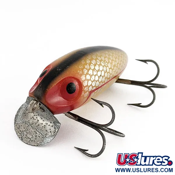 Wright & McGill Bug a Boo, Röd/Gul, 12g, Flytande wobbler #22033