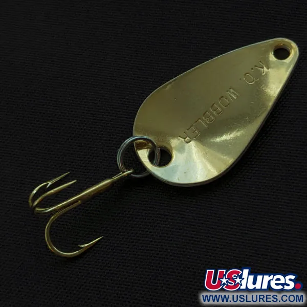 Acme K.O. Wobbler, 3,5g svart/vit/guld, skeddrag #22047