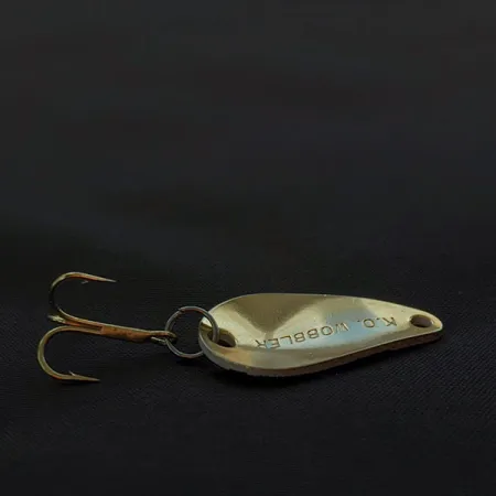 Acme K.O. Wobbler, 3,5g svart/vit/guld, skeddrag #22047