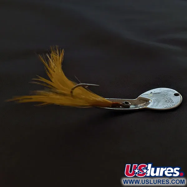 Glen Evans Loco 2 Weedless, Nickel, 7g, Skeddrag #22052