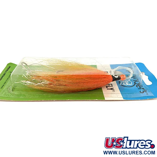Eppinger Devle Fly, Orange/Gul, Fluga med spinnarblad #22070