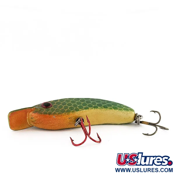 Vintage Handcrafted Crankbait, 17g, Träbete #22090