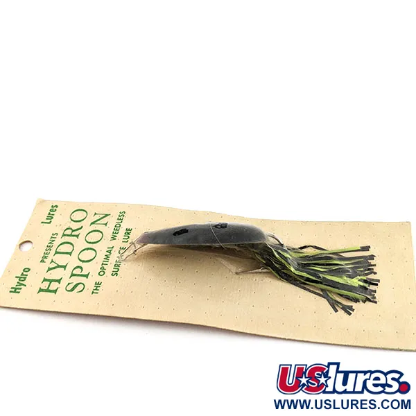 Hydro Lures Hydro Spoon, 11g svart/grön, Skeddrag #22092