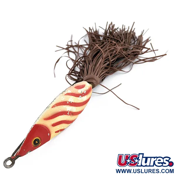 Fred Arbogast #3 Hawaiian, silver/röd, 16g, skeddrag #22097